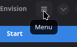 Envision main menu